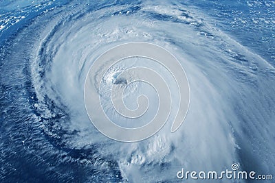 Hurricane, tornado from space. Elements of this image furnished by NASA Stock Photo