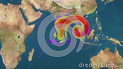 Hurricane or Windstorm Forecast Animation on World Map As Seen on Weather Radar and Satellite Screen. Stock Footage - Video of graphics, forecasting: 155128208 Hurricane or Windstorm Forecast Animation on World Map As Seen on Weather Radar and Satellite Screen. Stock Footage - Video of graphics, forecasting: 155128208
