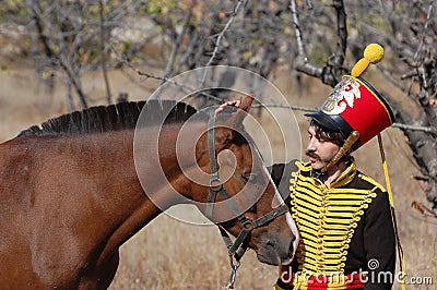 Hussar Stock Photo