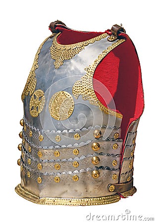 Hussar armour sixteen century Stock Photo