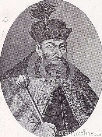 Gabriel Bethlen - 1580 - 1629 Editorial Stock Photo