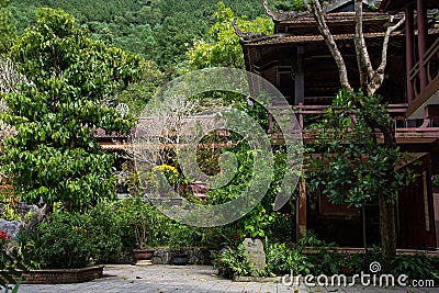 Hue, Vietnam, Huyen Khong Son Thuong Pagoda temple. Stock Photo