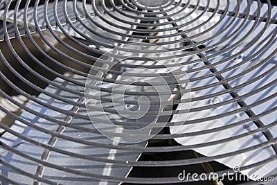 HVAC Cooling Fan Stock Photo