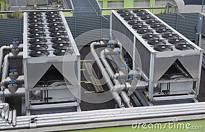 HVAC device Stock Photo