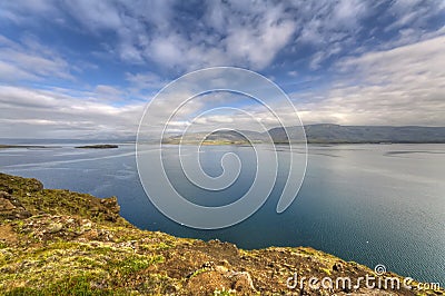 Hvalfjordur (Whale Fjord), Iceland Stock Photo