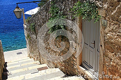 Hvar Croatia Editorial Stock Photo