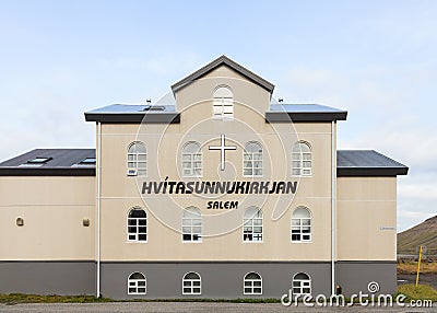 Hvitasunnukirkjan Salemin Editorial Stock Photo