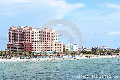 Hyatt Hotel Clearwater Beach Editorial Stock Photo