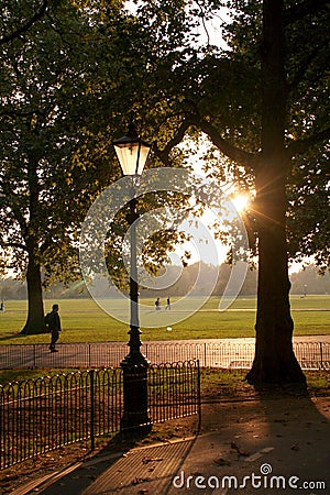 Hyde Park Stock Photo