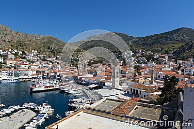 Hydra island Editorial Stock Photo