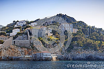 Hydra Island Editorial Stock Photo