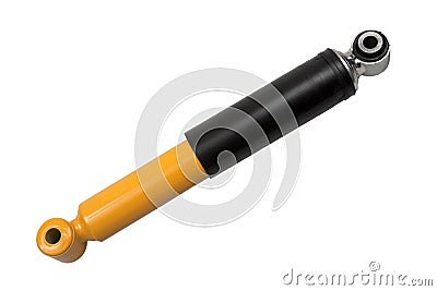 Hydraulic shock absorber Stock Photo