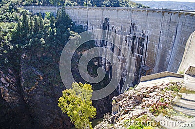 Hydroelectric Dam Stock Photo