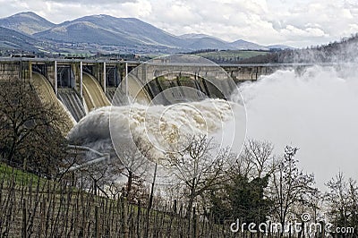 Hydroelectric Power Stock Photo