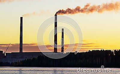 Hydroelectric power station ,plant Stock Photo