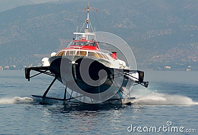 Hydrofoil Stock Photo