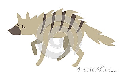 Hyena. Vector illustration, isolate Vector Illustration