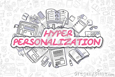 Hyper Personalization - Business Concept. Stock Photo
