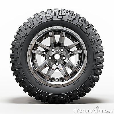Hyperrealistic Off Road Vehicle Tire Design - Pctem0099061 Stock Photo