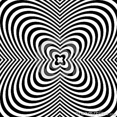 Hypnotic Fascinating Abstract Image.Vector Illustration. Vector Illustration