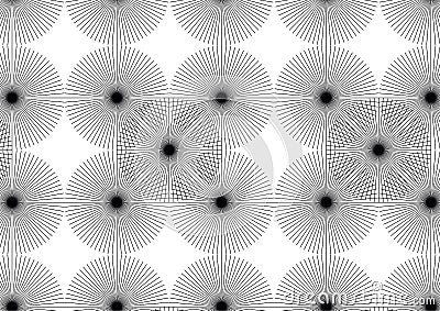 Hypnotic Movement Effect Background Pattern Texture Stock Photo