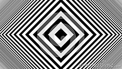 Hypnotic Rhythmic Movement Black And White stripes Stock Photo