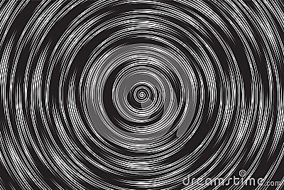 Hypnotic Spiral Vector Abstract Background Vector Illustration