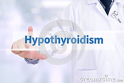 Hypothyroidism Stock Photo