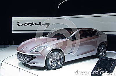 Hyundai Concept I-oniq Editorial Stock Photo