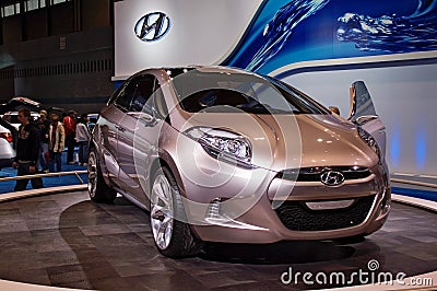 Hyundai concept model Editorial Stock Photo