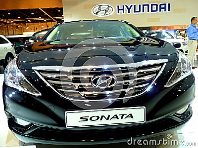 Hyundai Sonata Editorial Stock Photo