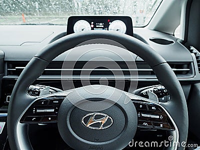 Hyundai Staria Prime 2024 Interior Editorial Stock Photo