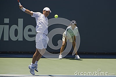 Hyung-Taik Lee at the L.A. Open Editorial Stock Photo