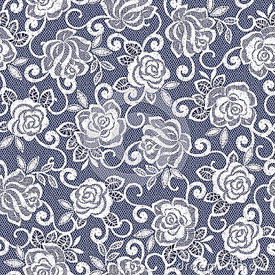 I made a seamless race pattern with the rose Vector Illustration