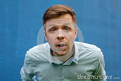 I don`t know. Body language Stock Photo