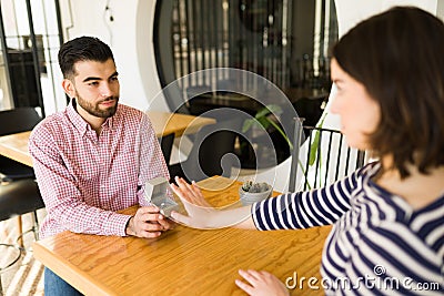 I don`t want to marry you Stock Photo