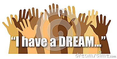 I Have a Dream/eps Vector Illustration