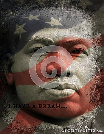 I Have A Dream, Martin Luther King Jr Editorial Stock Photo