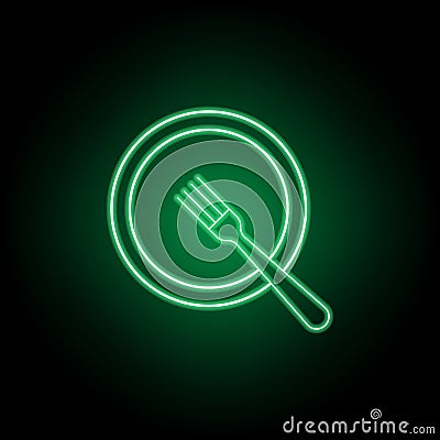 I`ll be a regular customer, table etiquette icon. Can be used for web, logo, mobile app, UI, UX Vector Illustration