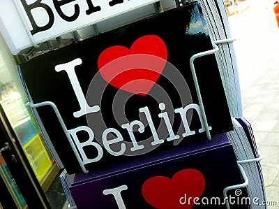 I love berlin Stock Photo