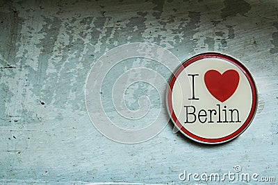 I love berlin Stock Photo