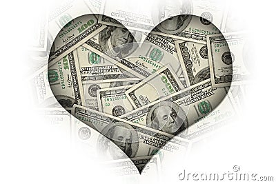 I love money Stock Photo