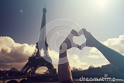 I love Paris Stock Photo