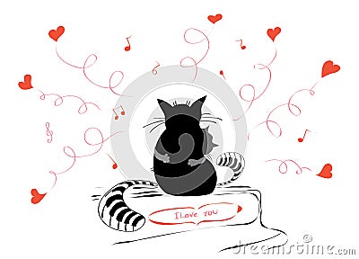 I love you Vector Illustration