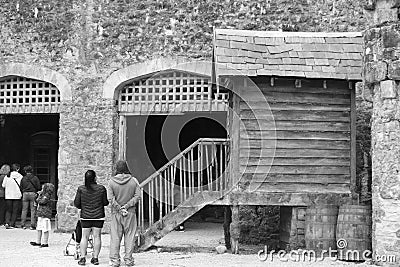  Gwrych Castle Abergele Wales Editorial Stock Photo