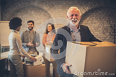 I`m happy to retire Stock Photo