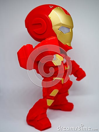 I Ron Man Toys Editorial Stock Photo