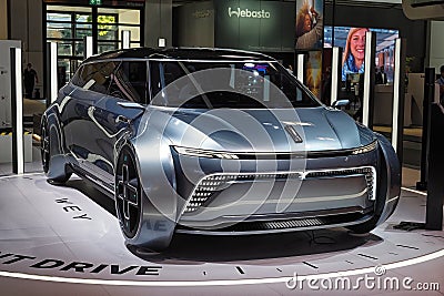 IAA Mobility 2021 - Great Wall Motors Wey Intelligent Drive concept car Editorial Stock Photo
