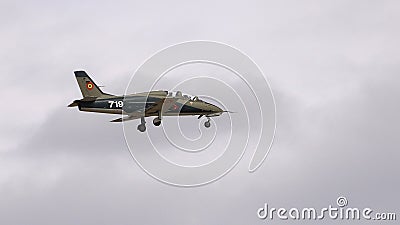 Romanian Air Force with IAR 99 Hawk Editorial Stock Photo