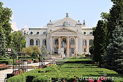 Iasi National Theater Romania Stock Photo